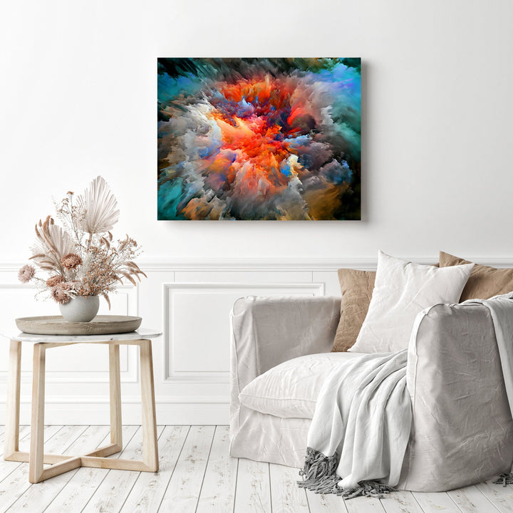 Abstract Color Explosion | Diamond Painting