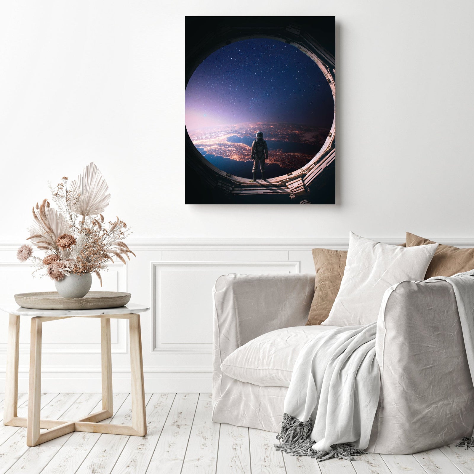 Interstellar Theme | Diamond Painting Displayed as Home Decor