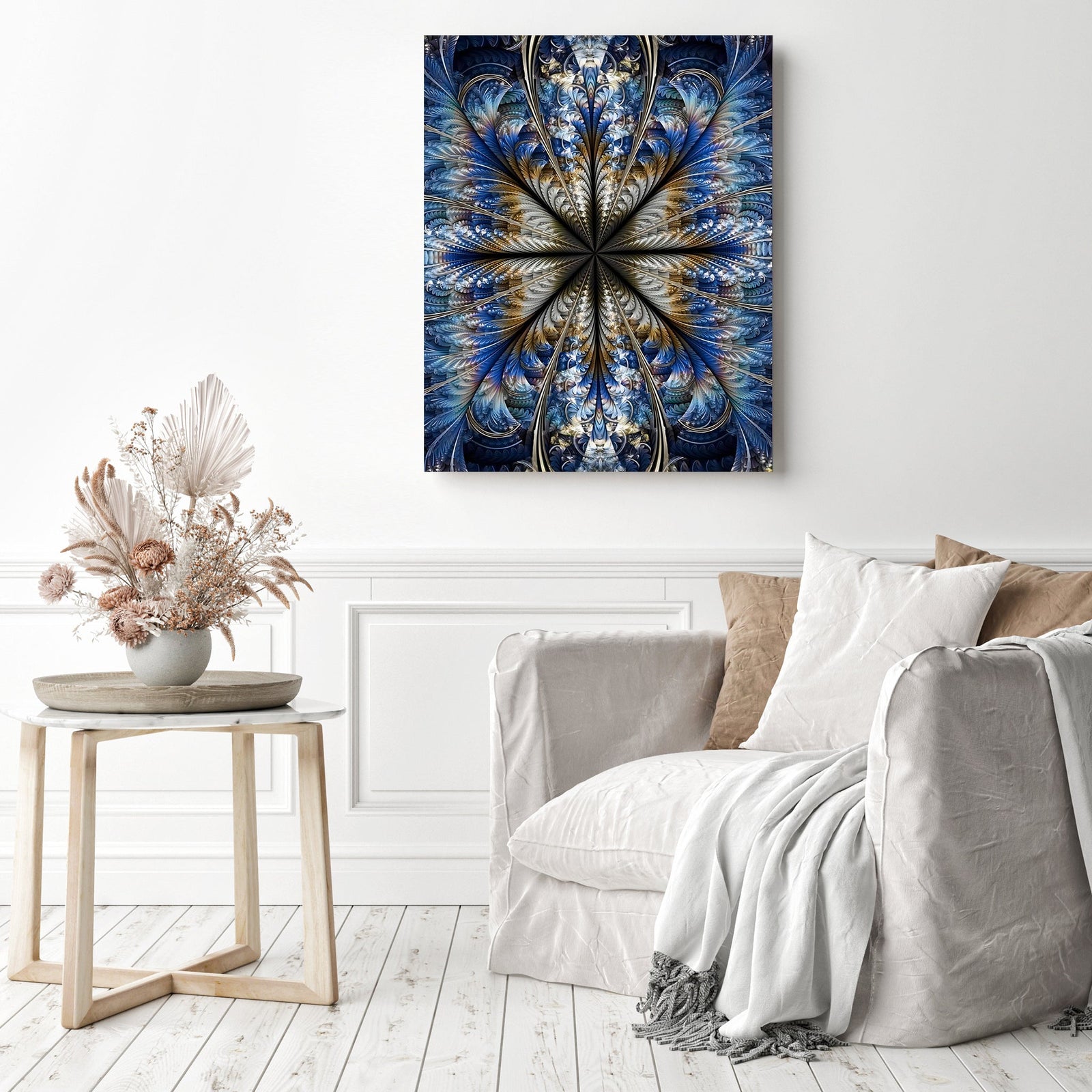 Timeless Pattern | Diamond Painting Displayed as Home Decor