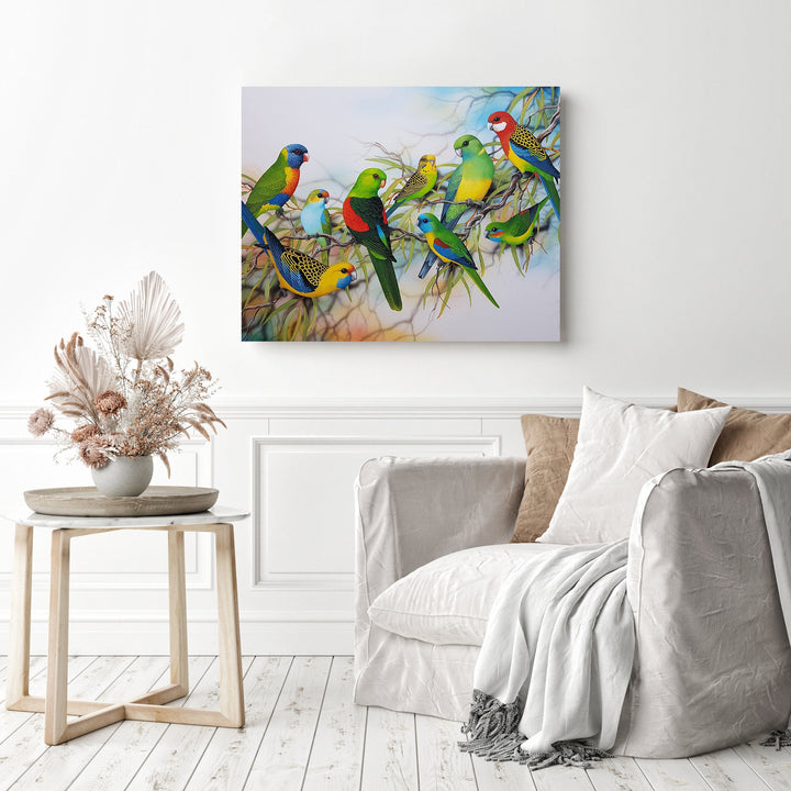 Australian Parrots | Diamond Painting