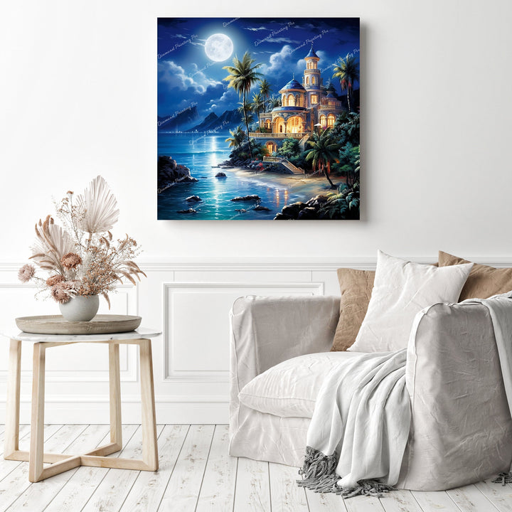 Moonlit Island | Diamond Painting