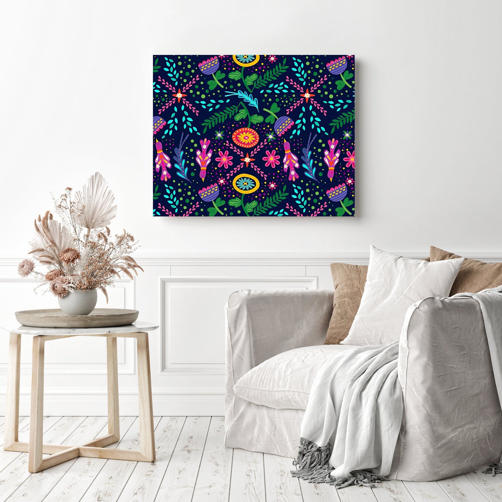 Pattern | Diamond Painting Displayed as Home Decor