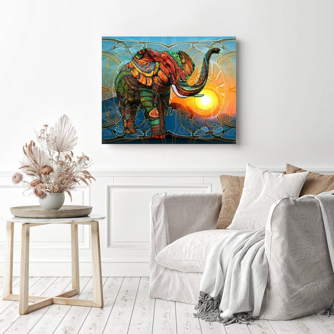 Colorful Elephant | Diamond Painting