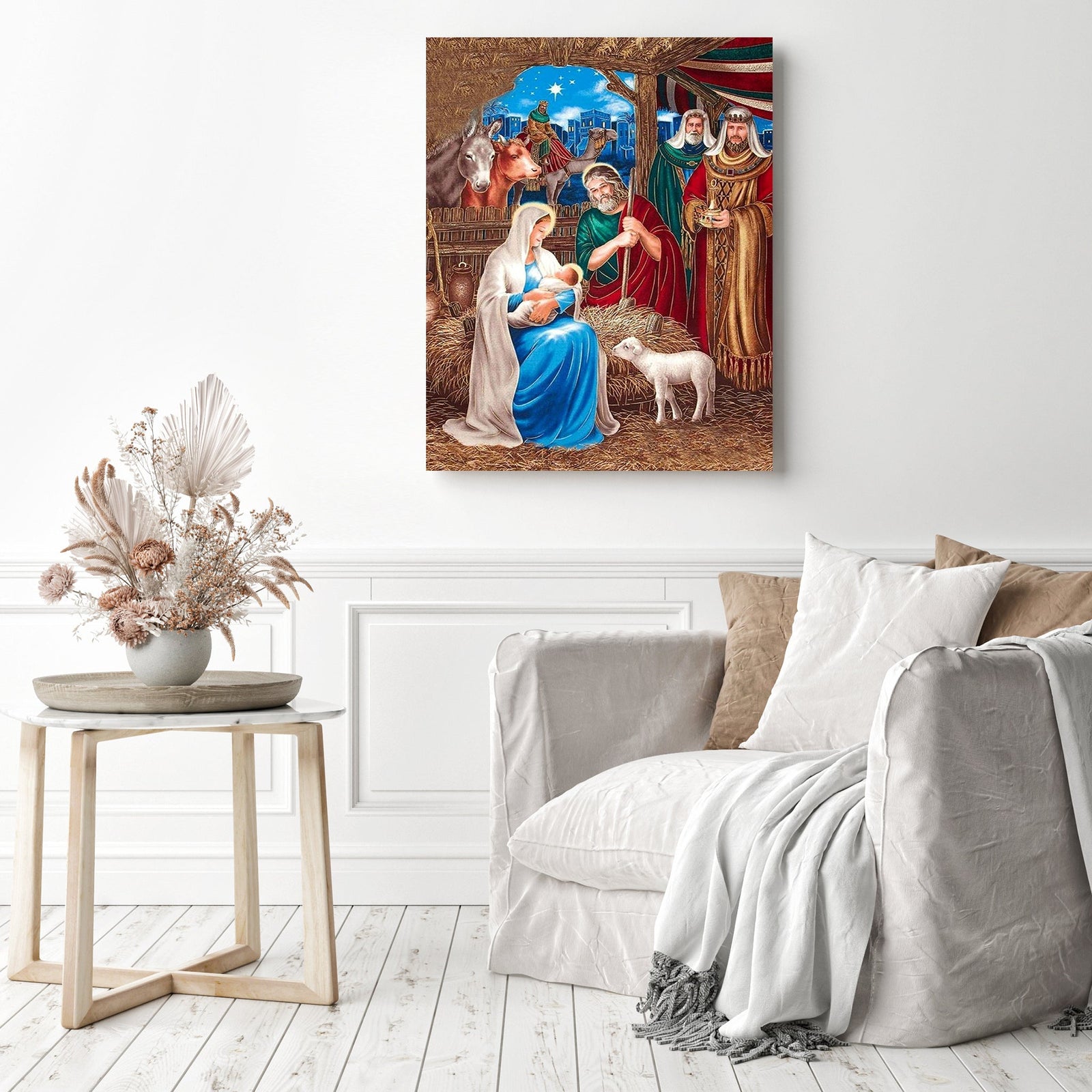 Christianity New Life | Diamond Painting Displayed as Home Decor