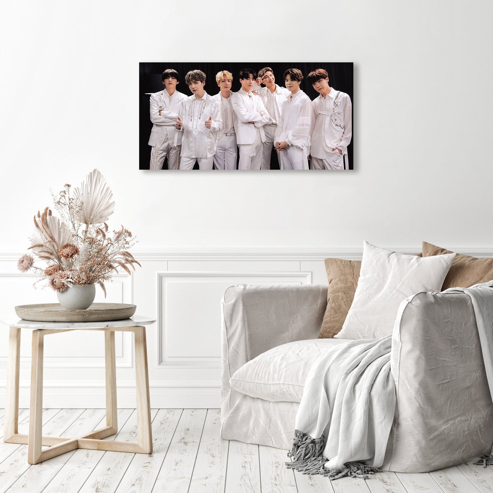 V Kpop BTS 2021 | Diamond Painting Displayed as Home Decor