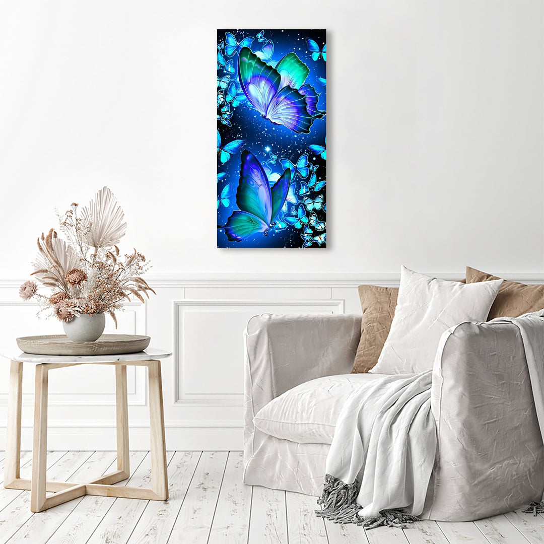 Blue Butterflies | Diamond Painting