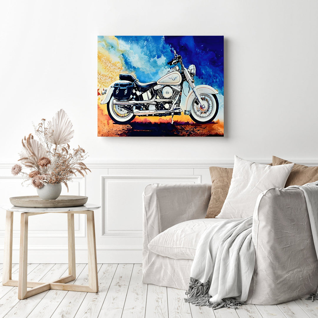 Harley Motorcycle | Diamond Painting