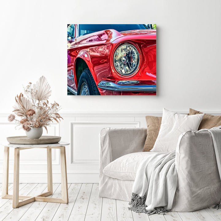 Red Cardiac Car | Diamond Painting