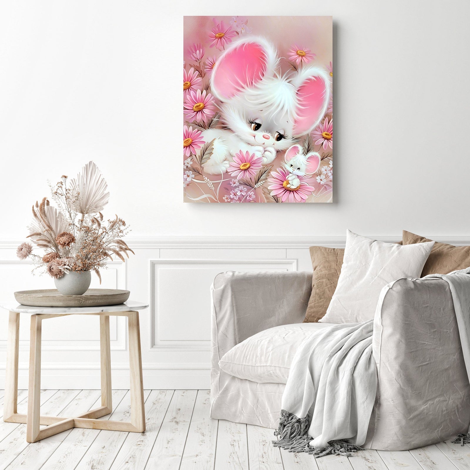 Motherly Love | Diamond Painting Displayed as Home Decor