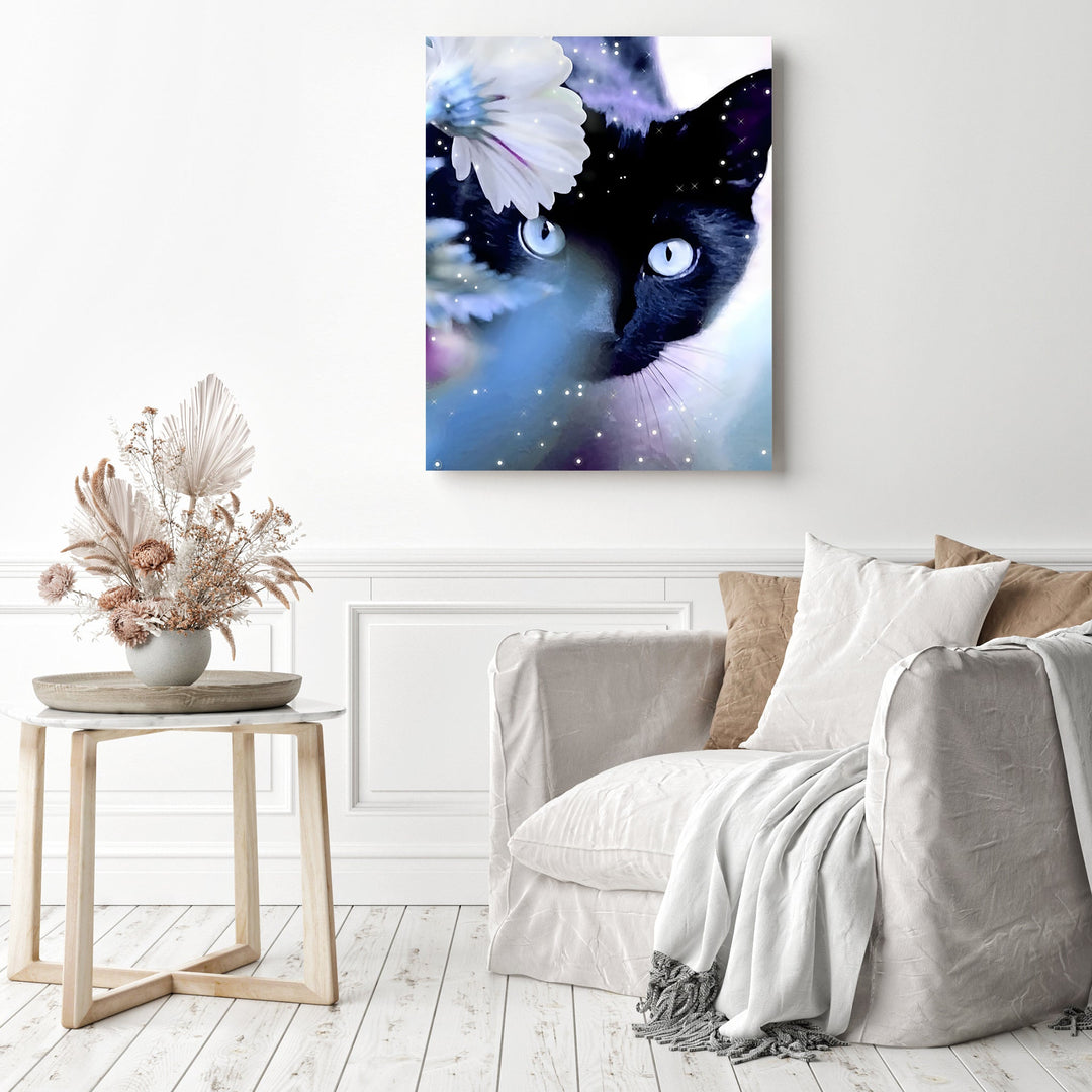 Violet Kitty | Diamond Painting