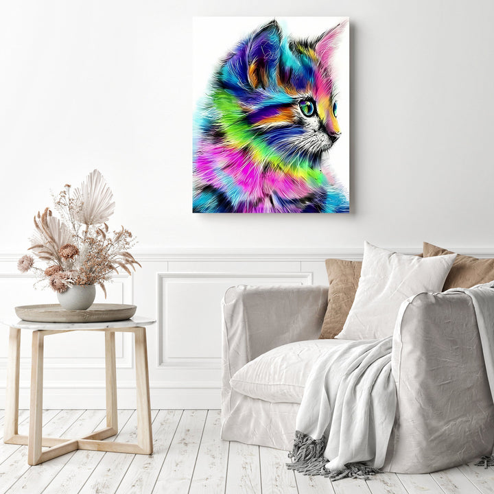 Kaleidoscope Kitty | Diamond Painting