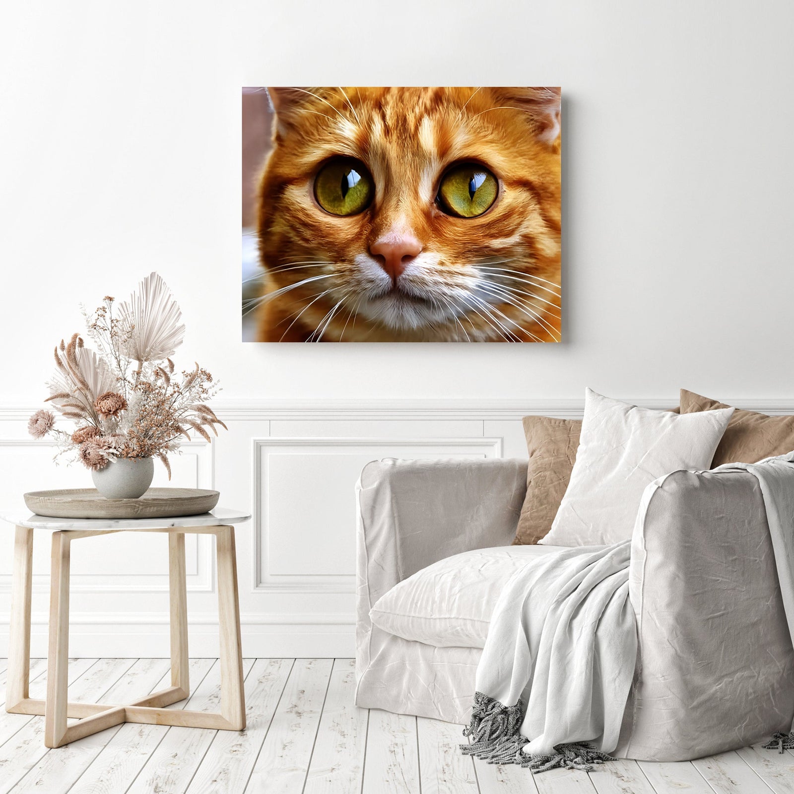 Pure Innocence | Diamond Painting Displayed as Home Decor