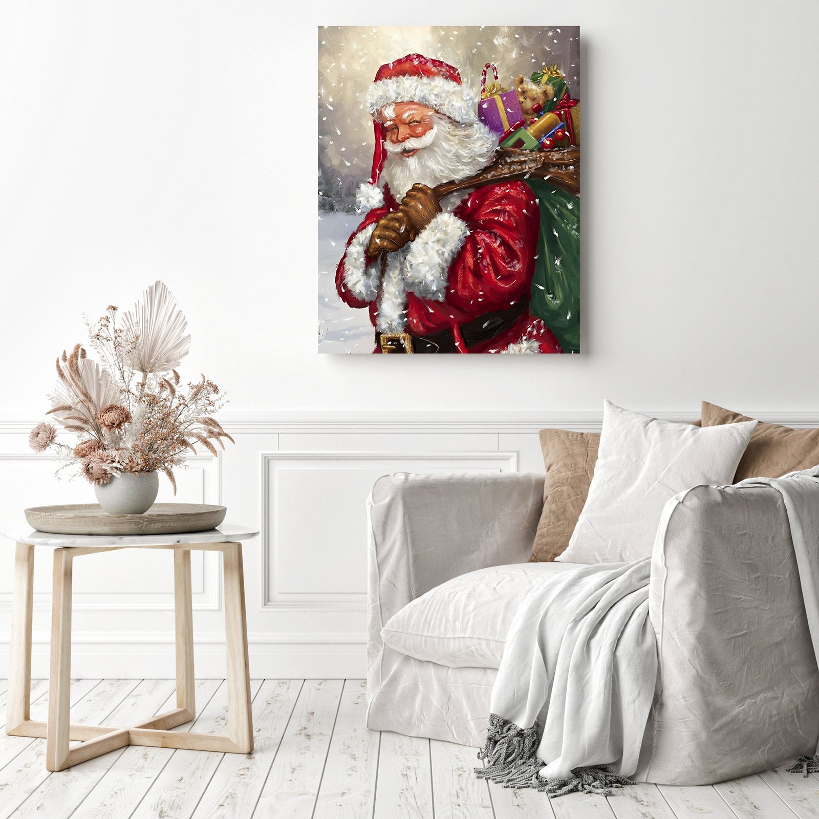 Christmas | Diamond Painting Displayed as Home Decor