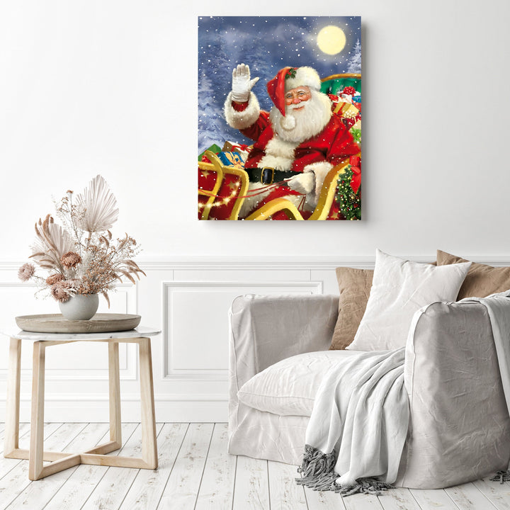 Santa Says Hi | Diamond Painting