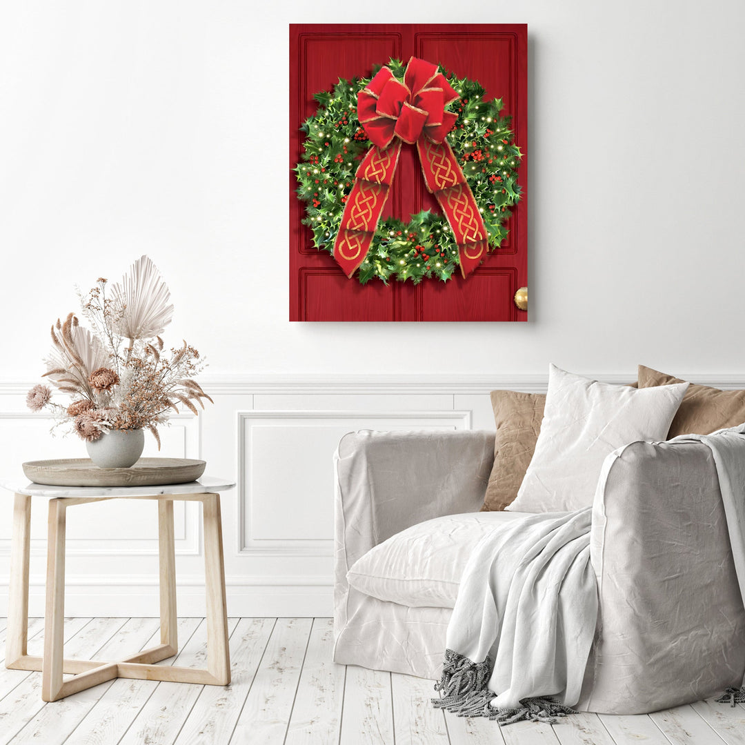 Christmas Wreath | Diamond Painting