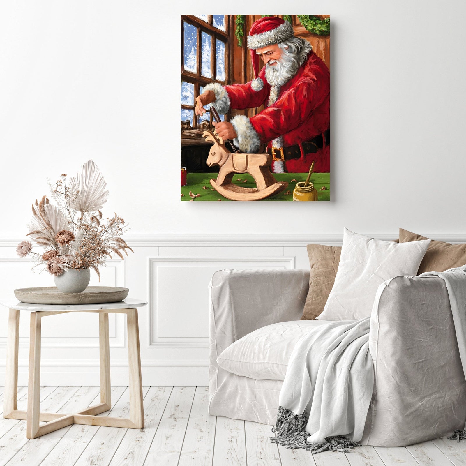 Christmas Toy | Diamond Painting Displayed as Home Decor