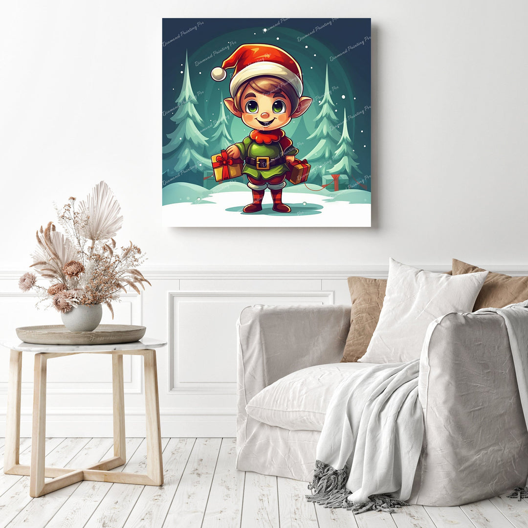 Santa's Little Helper | Diamond Painting