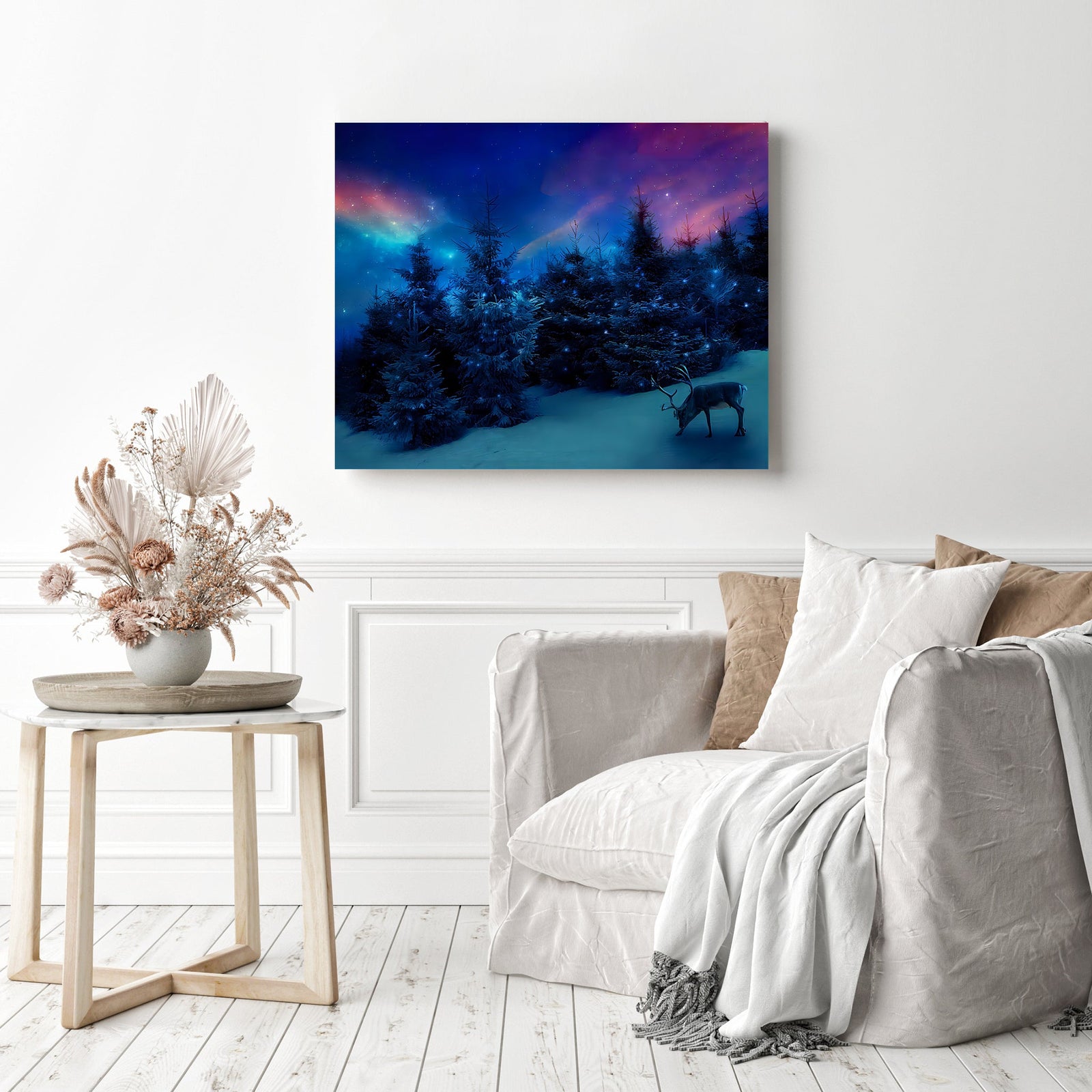 Christmas Spirit | Diamond Painting Displayed as Home Decor