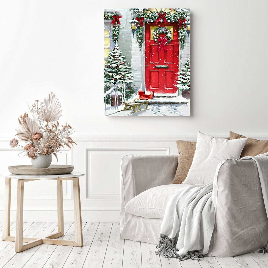 Red Door | Diamond Painting