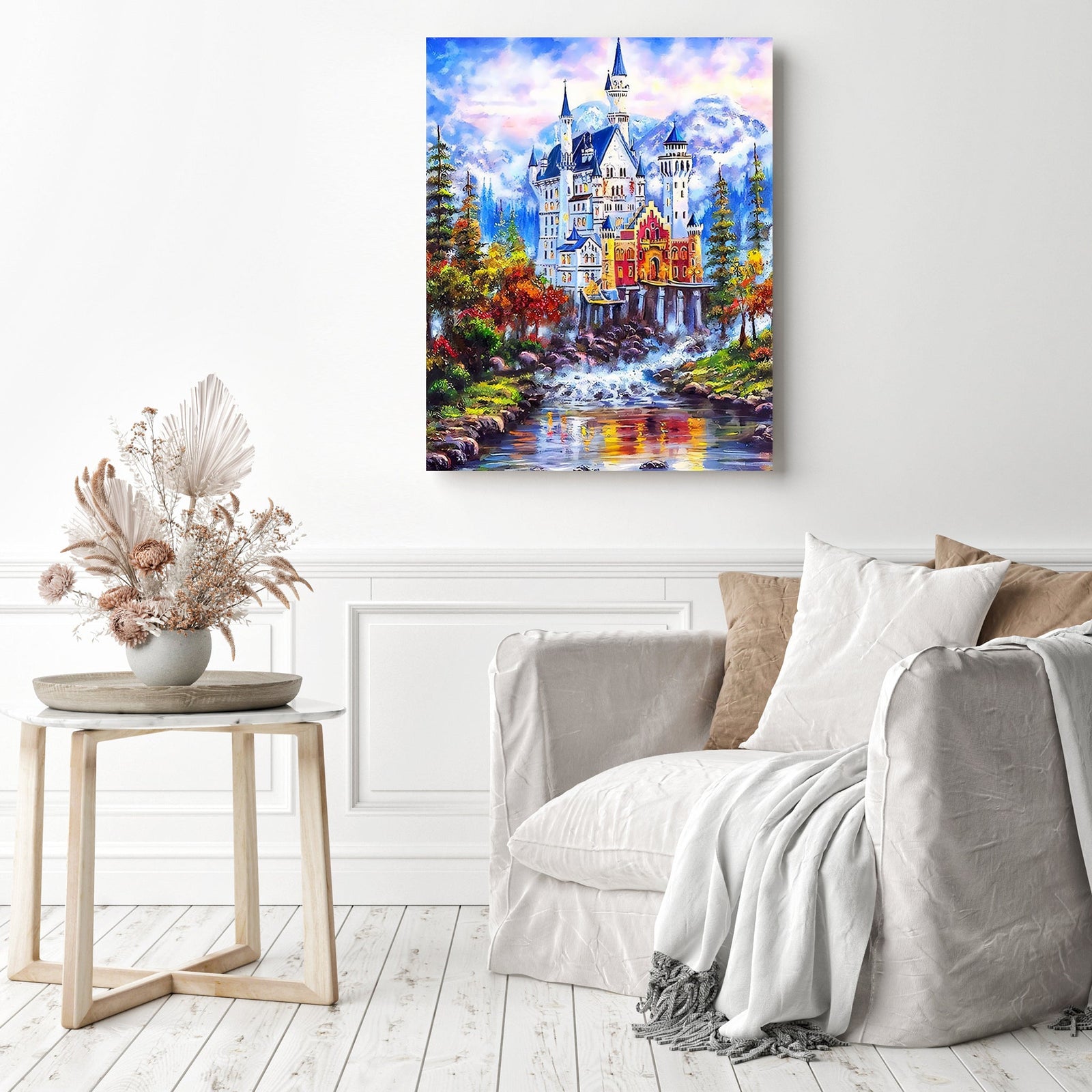 Iceland | Diamond Painting Displayed as Home Decor