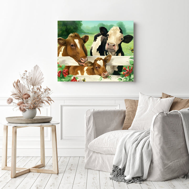 Cow Family | Diamond Painting