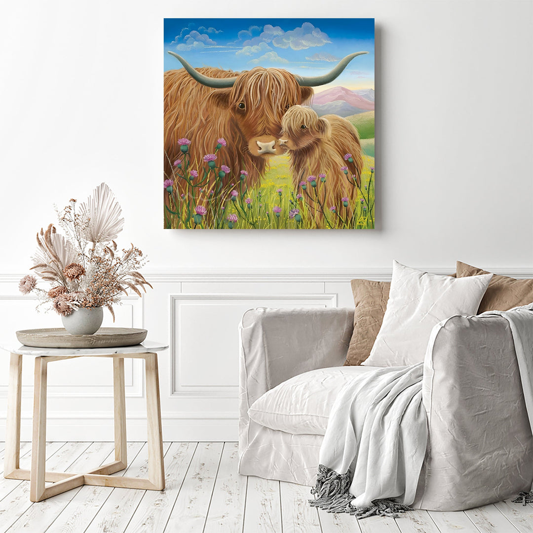 Highland Cows | Diamond Painting