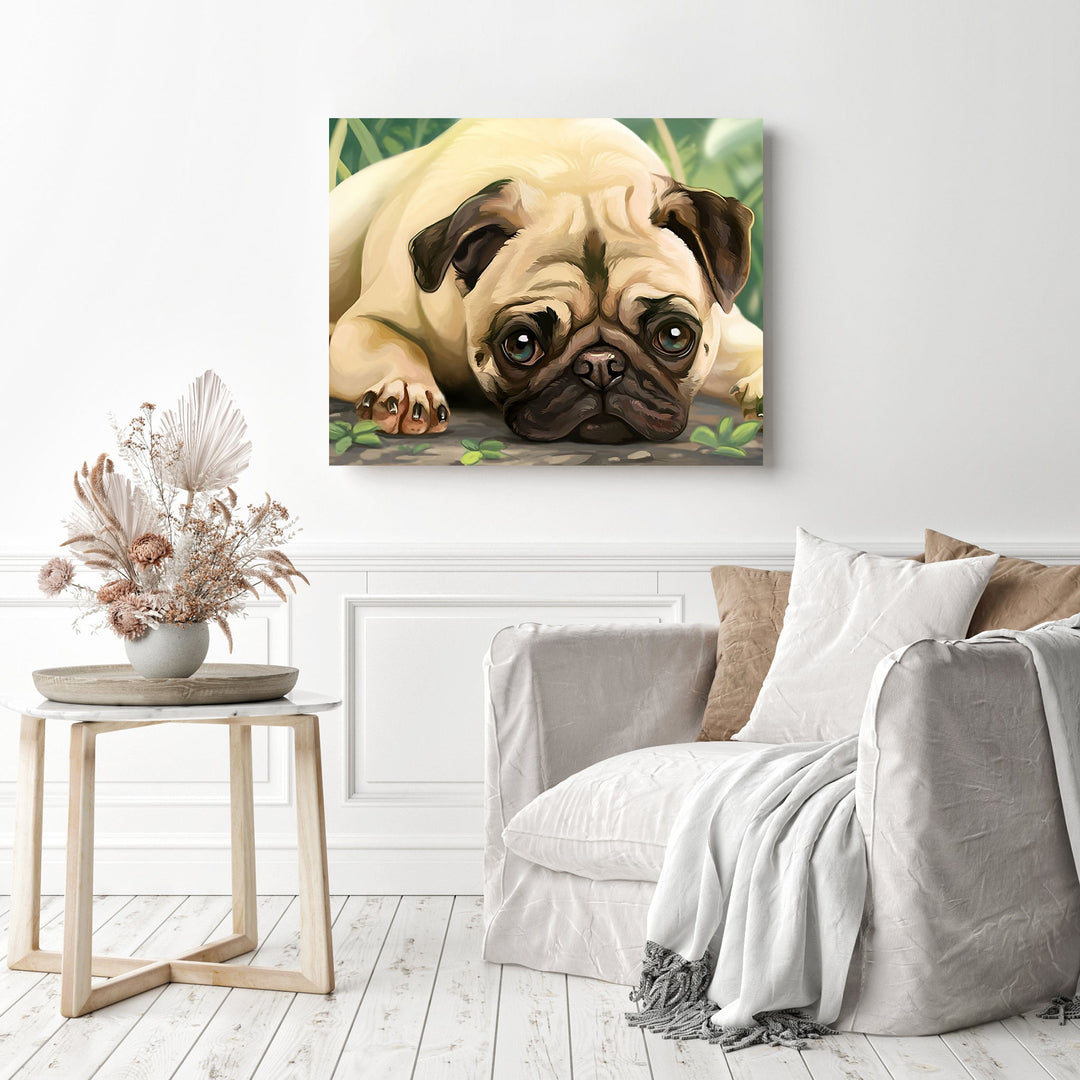 Pug Portrait | Diamond Painting