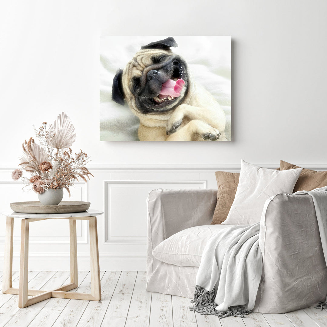 Hysterical Pug | Diamond Painting