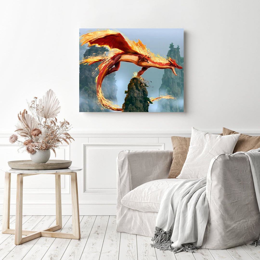 Fire Dragon | Diamond Painting