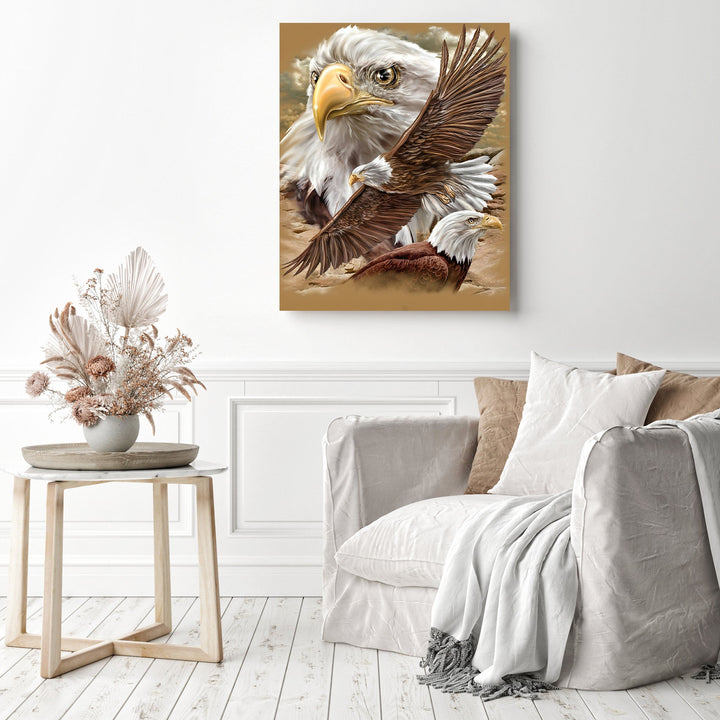 Eagle Flying | Diamond Painting