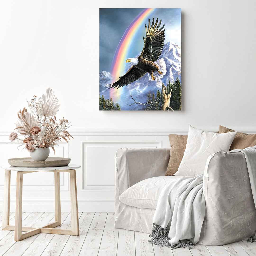 Rainbow Eagle | Diamond Painting