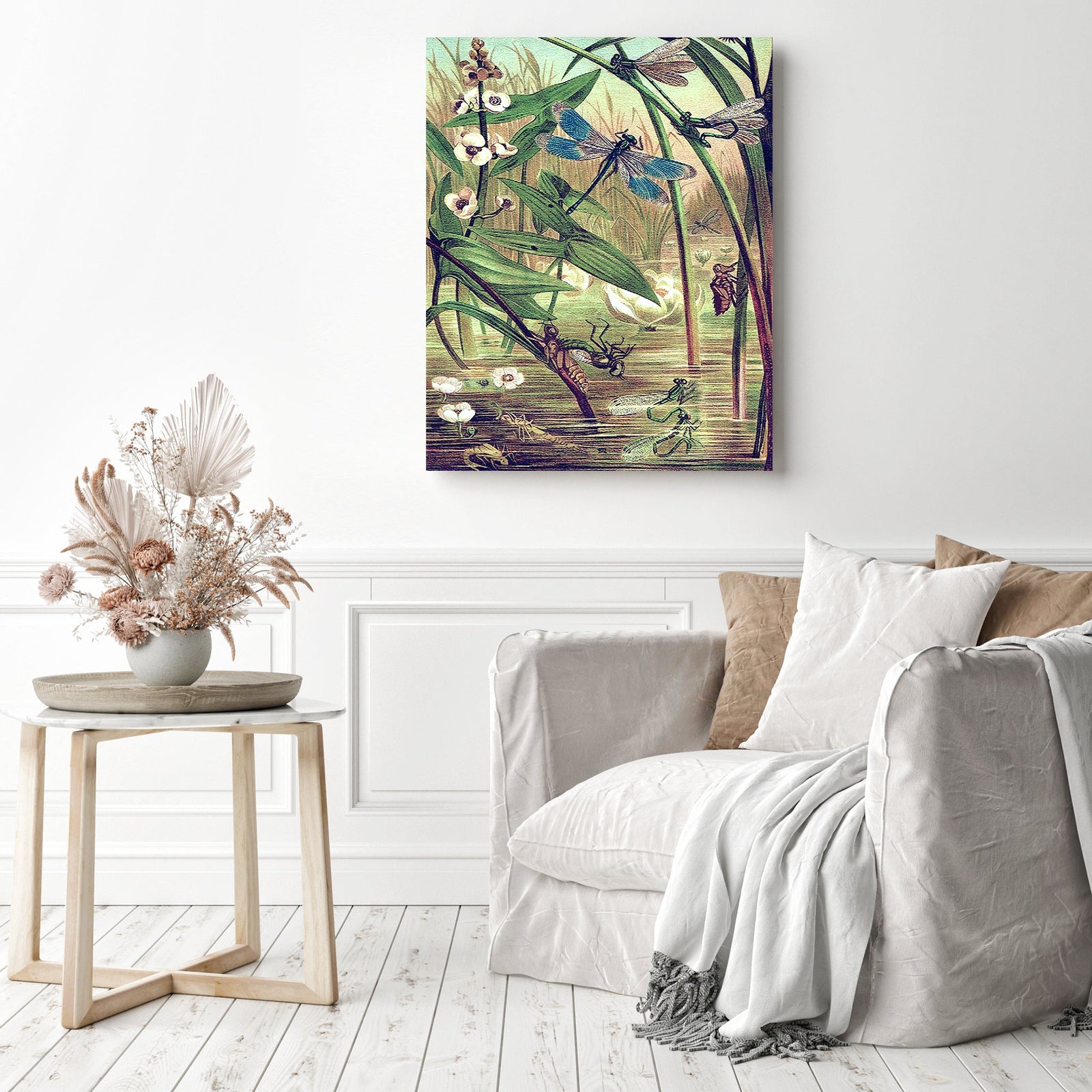 Swamp Party | Diamond Painting Displayed as Home Decor