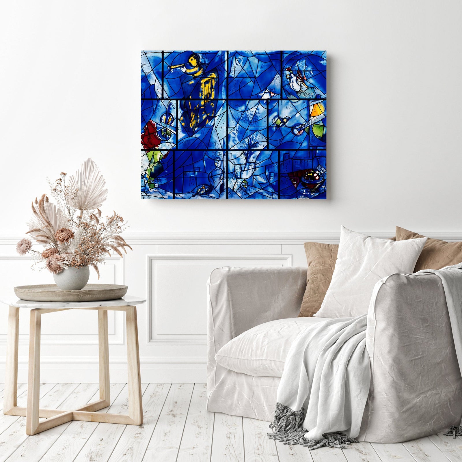 America Windows | Diamond Painting Displayed as Home Decor