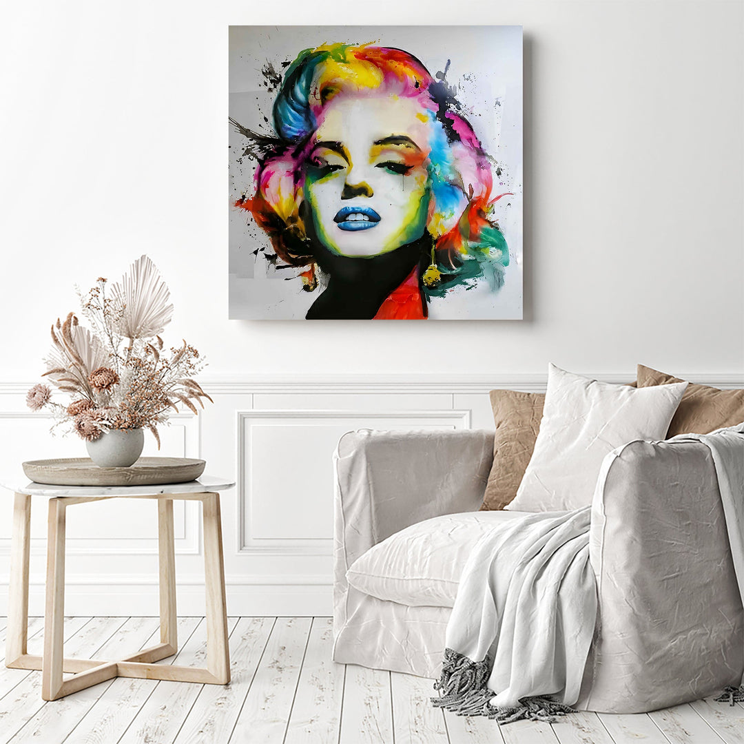 Rainbow Marilyn | Diamond Painting