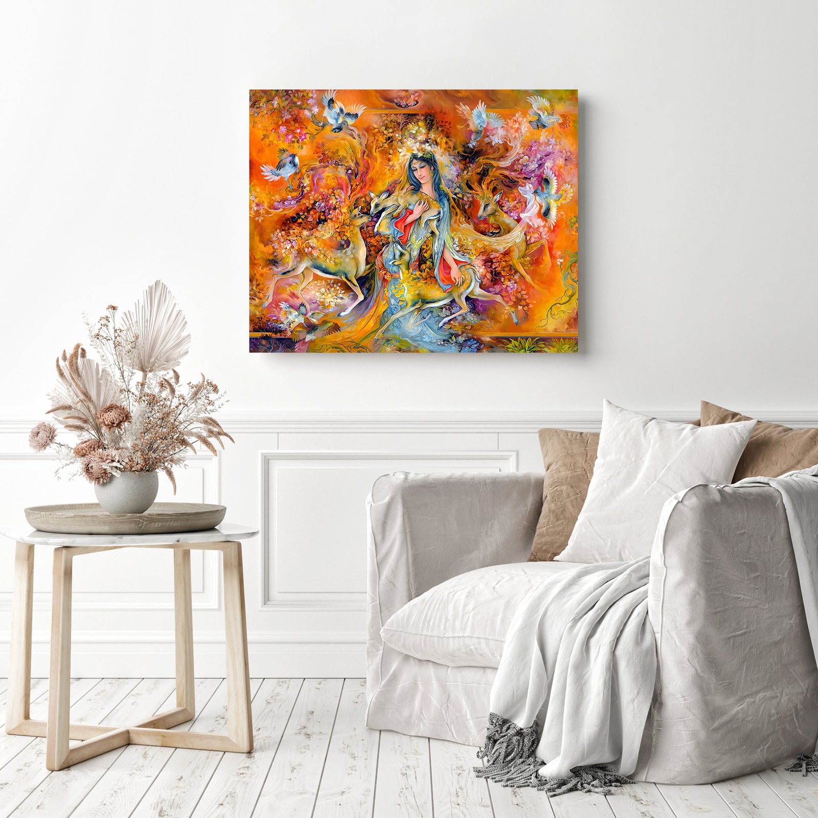 Fantasy | Diamond Painting Displayed as Home Decor