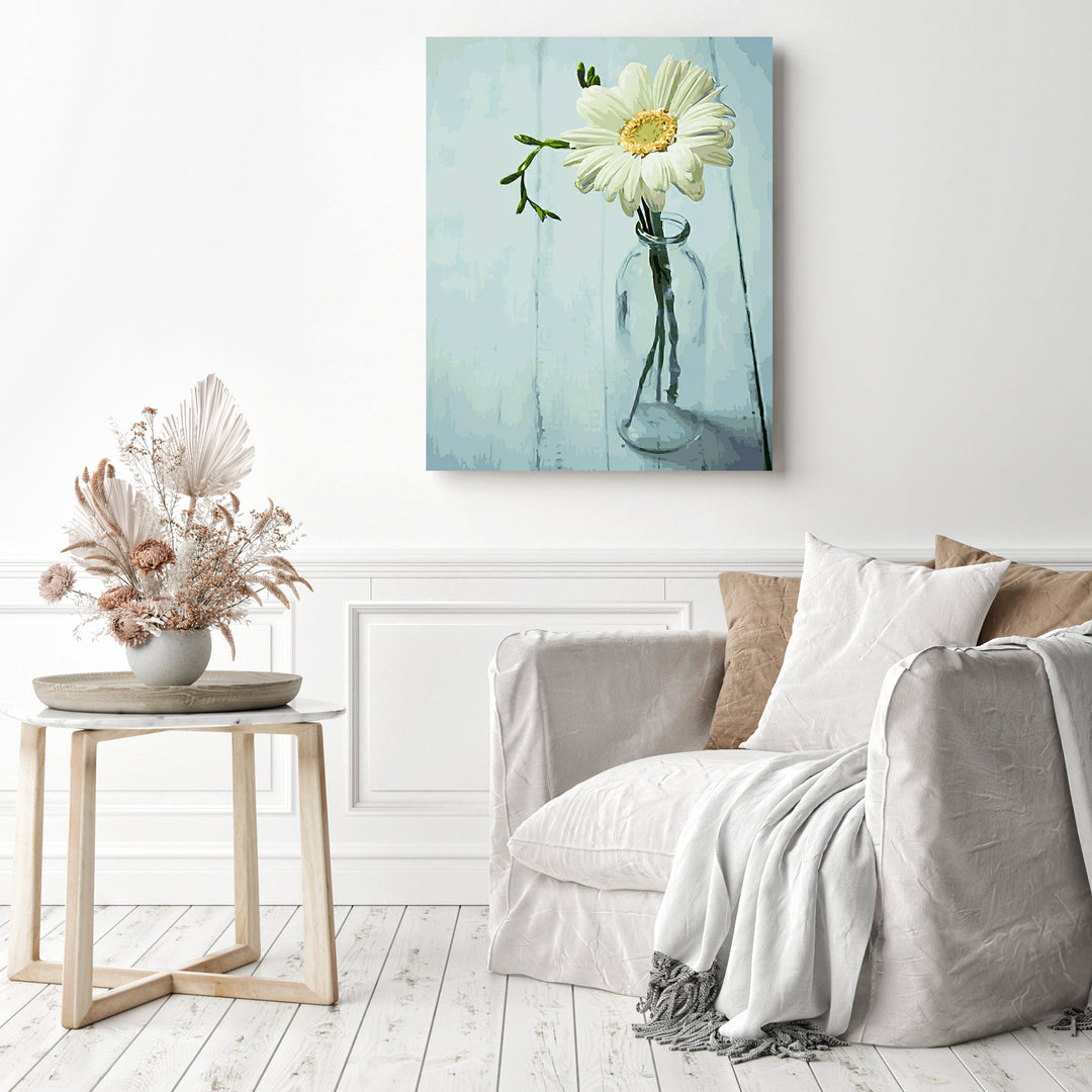 White Daisy | Diamond Painting