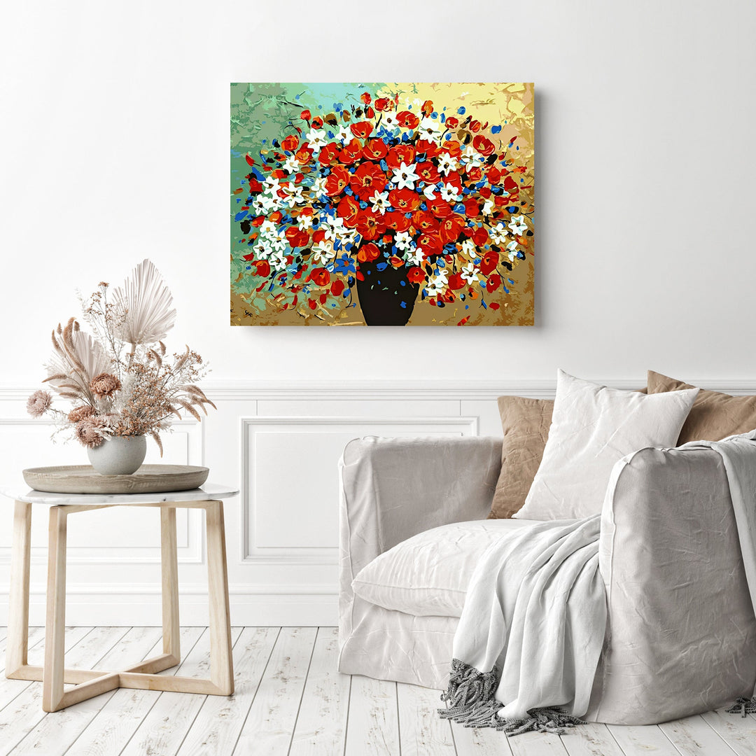 Abstract Flower | Diamond Painting