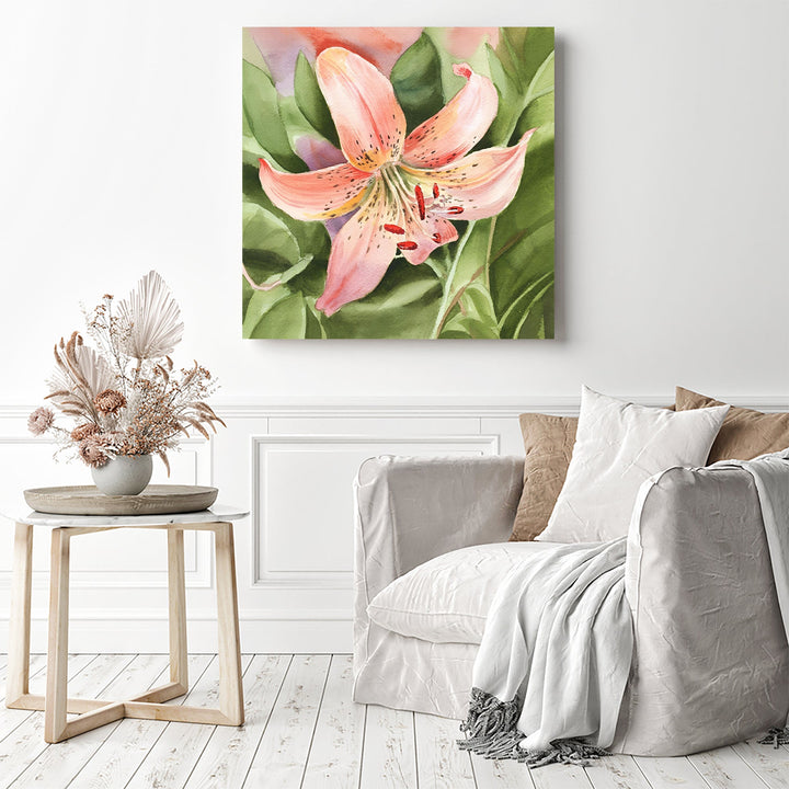 Tiger Lily Watercolor by Irina Sztukowski | Diamond Painting