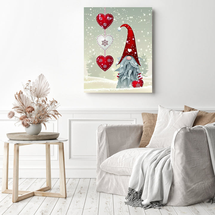 Christmas Snow Gnome | Diamond Painting