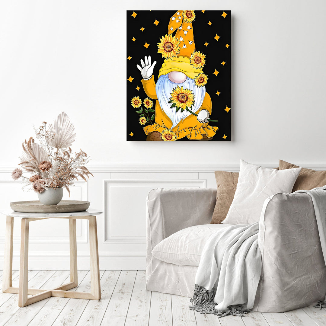 Yellow Gnome | Diamond Painting