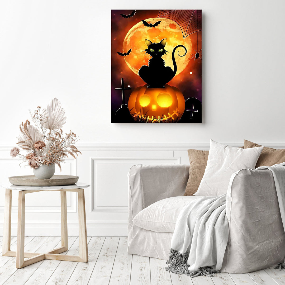 Halloween Cat | Diamond Painting