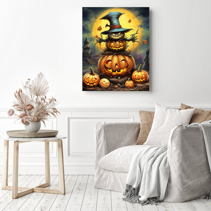 Pumpkin Scarecrow | Diamond Painting