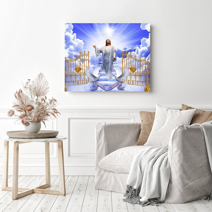 Jesus And Heaven | Diamond Painting