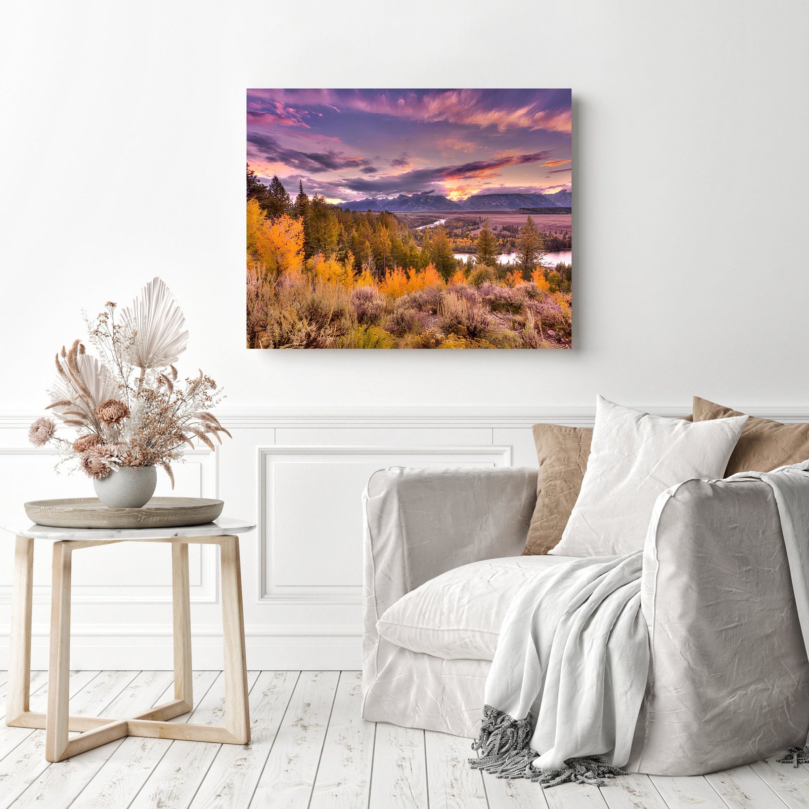 Natures Glory | Diamond Painting Displayed as Home Decor