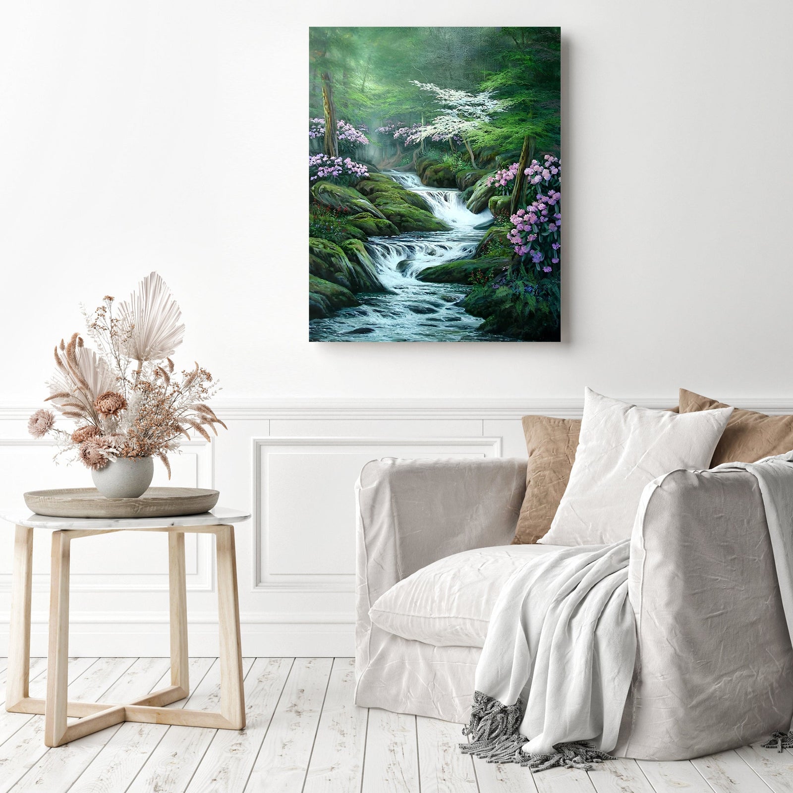 Fantasy Nature | Diamond Painting Displayed as Home Decor