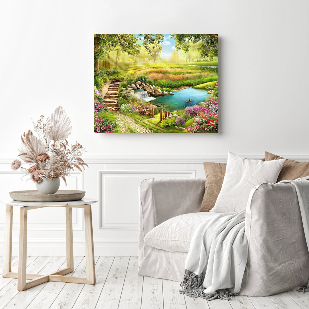 The Pond | Diamond Painting