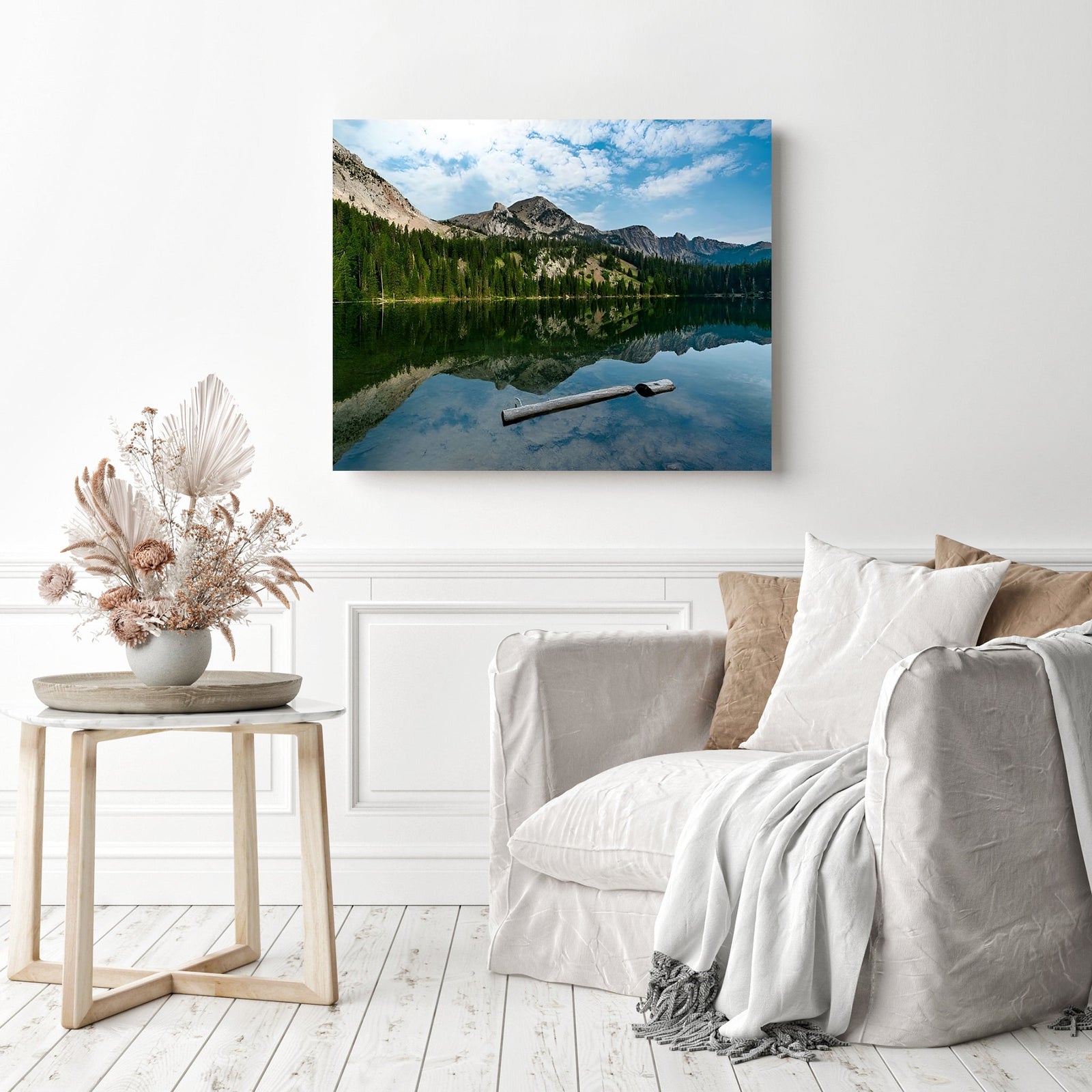 Still Morning | Diamond Painting Displayed as Home Decor