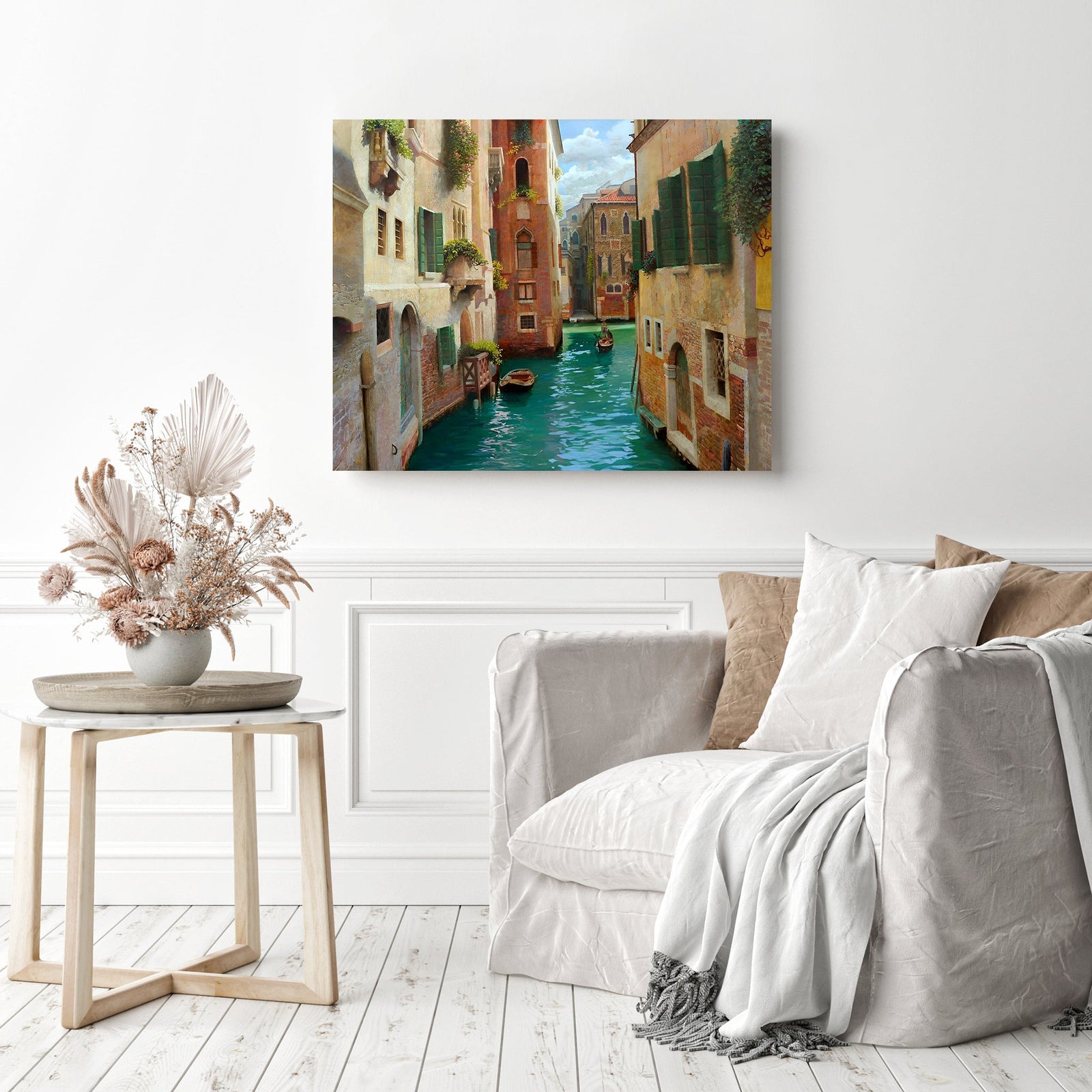 Venice Italy | Diamond Painting Displayed as Home Decor