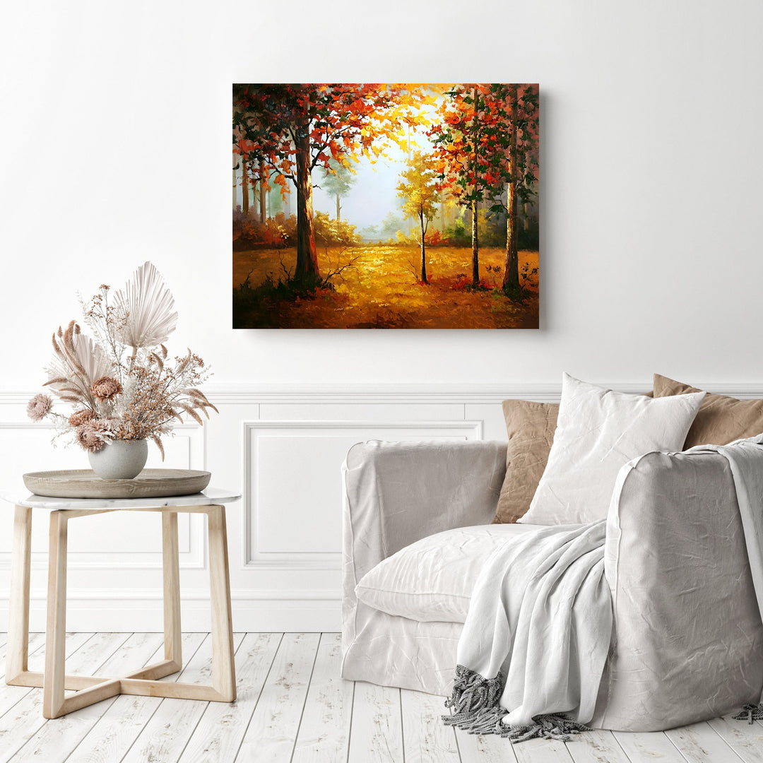 Forest in the Fall | Diamond Painting