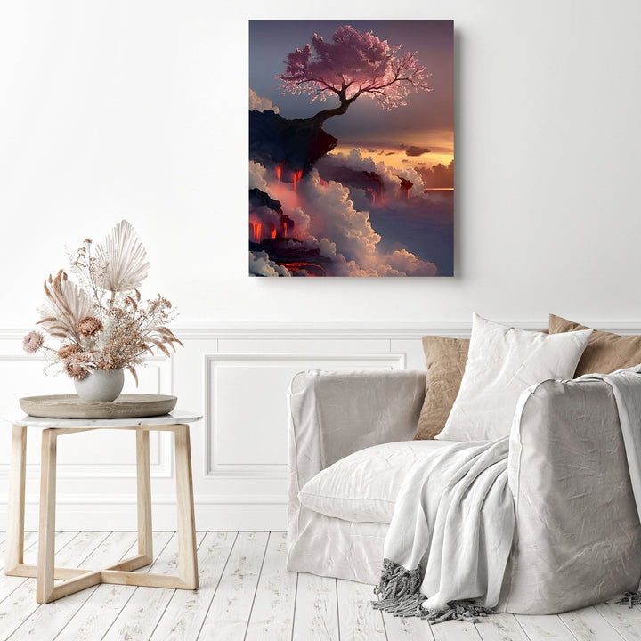 Tree over Clouds | Diamond Painting